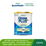 Sữa Bột Nutifood GrowPLUS+ Biếng Ăn (Xanh) - Hỗ Trợ Kích Thích Ngon Miệng, Tăng Cân Khỏe Mạnh (Lon 1,65 Kg)
