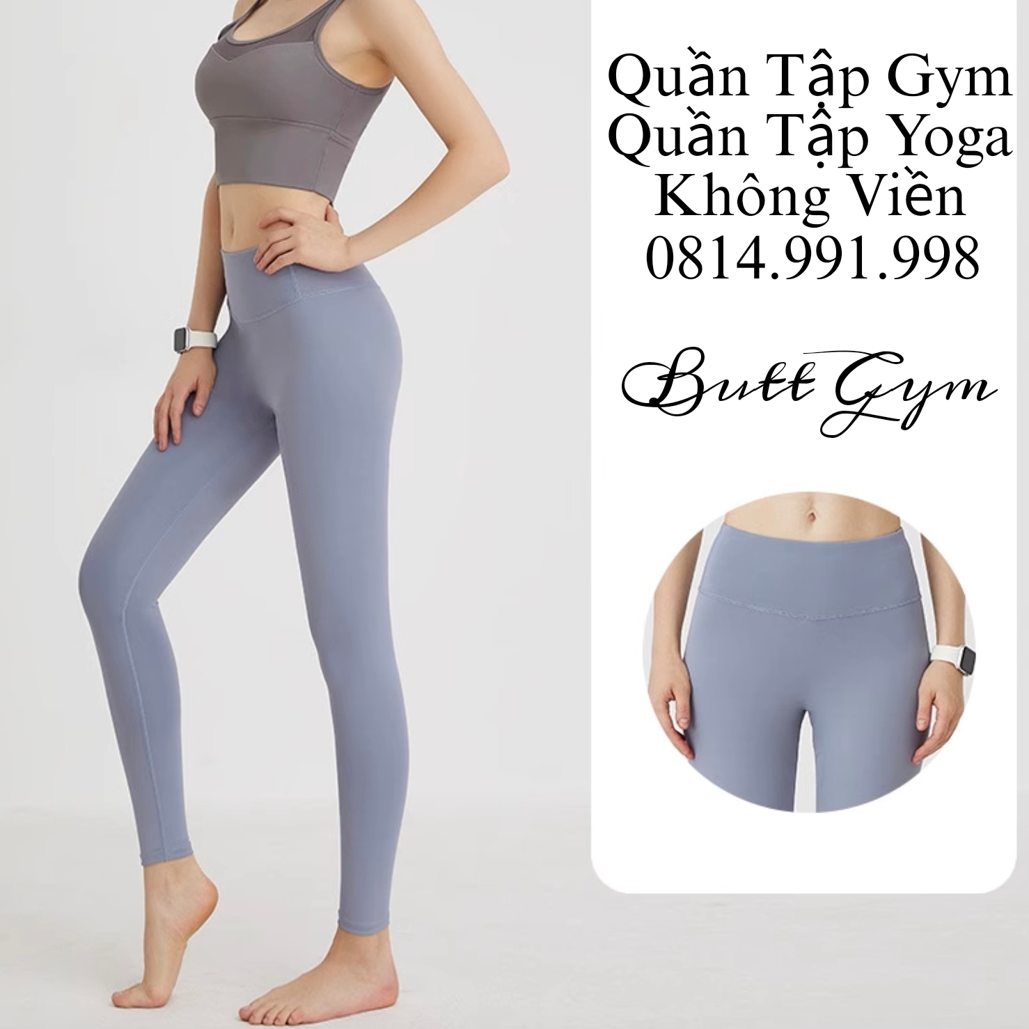 Quần Tập Yoga Quần Tập Gym Quần Legging Nữ Cạp Cao Siêu Nâng Mông Co Giãn 4 Chiều Ôm Dáng Thoáng Mát