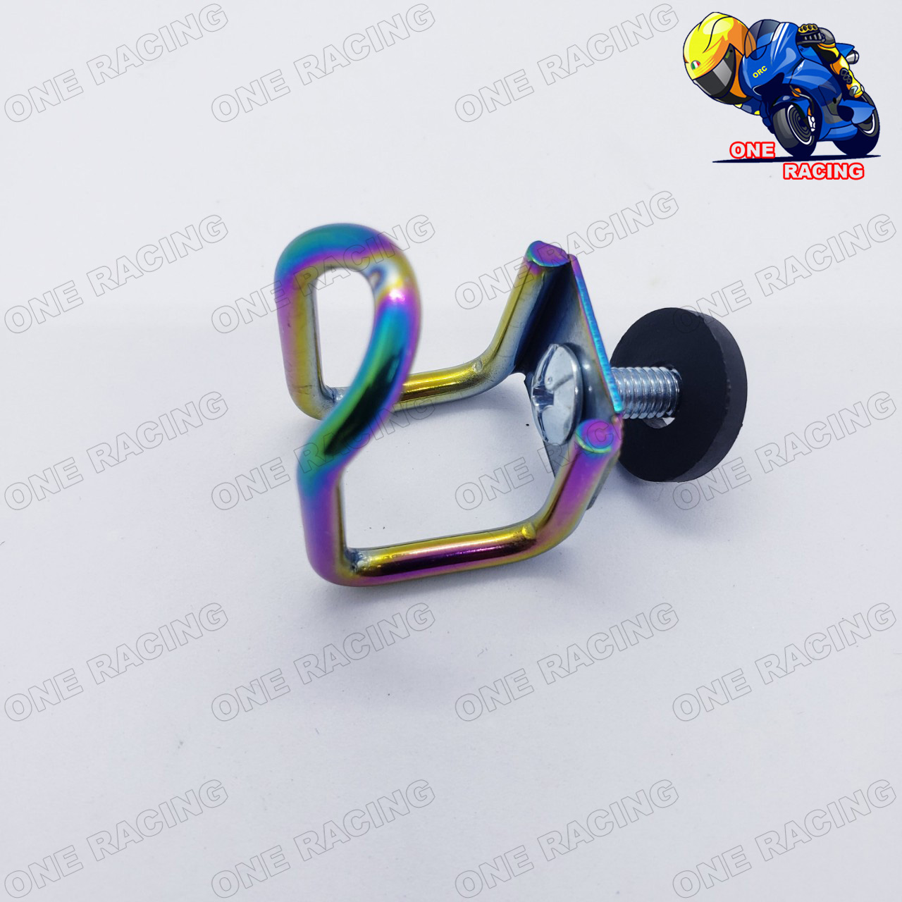 Móc treo đồ xe máy titan, mẫu cao cấp, ONE RACING