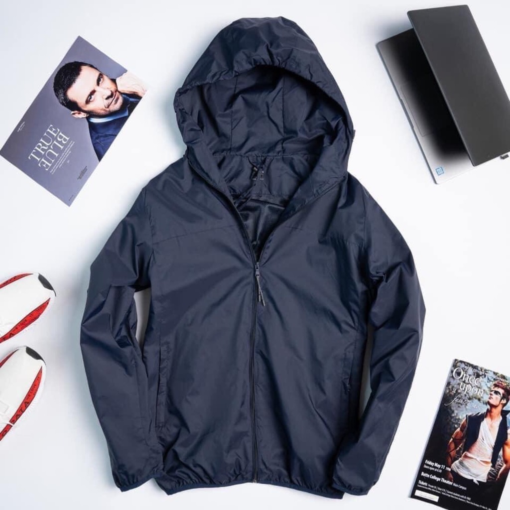 Áo khoác dù nam nữ unisex vải gió cao cấp có mũ chống nước chống gió mặc thu đông ấm áp M1