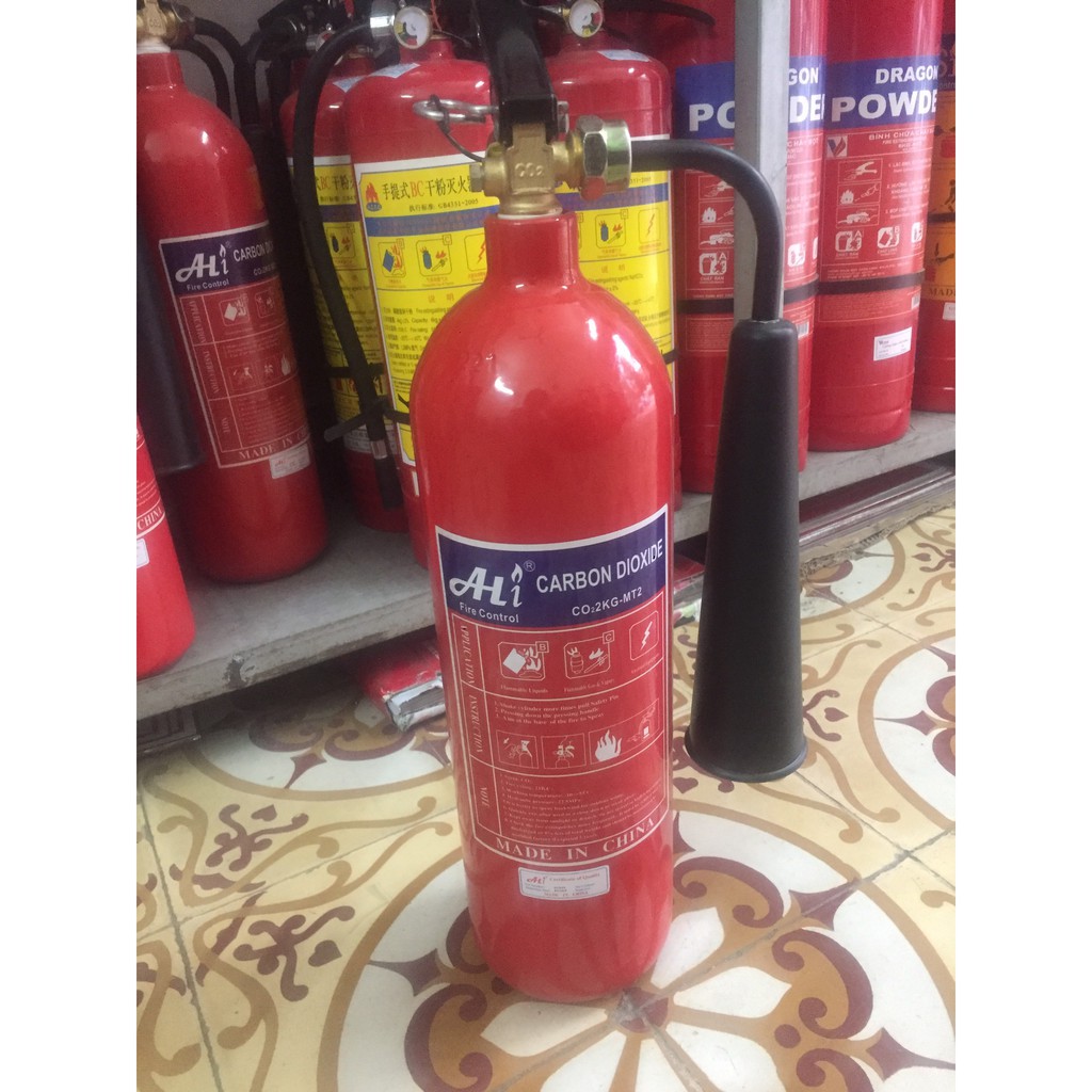 Bình cứu hỏa ali khí co2 2kg, mt2