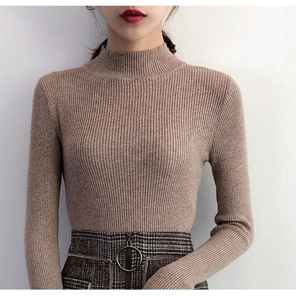 Áo len tăm hot hit Cổ 3 Phân siêu mềm chất thun lạnh