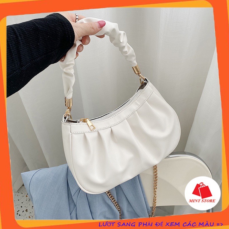 Túi Đeo Chéo , Xách Tay Nữ Quai Xoắn Da Mềm Cao Cấp Pk 235