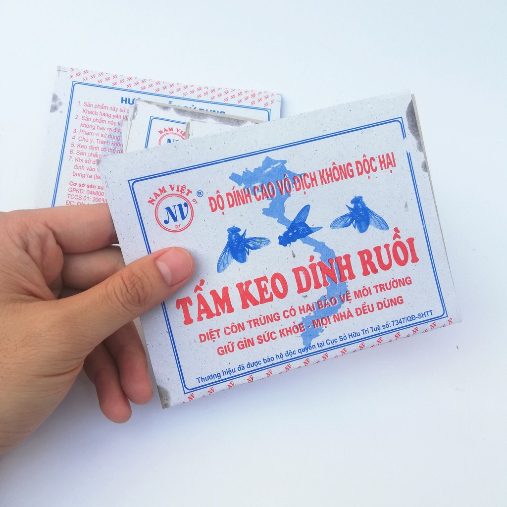 3 cái keo dính ruồi - Loại lớn không độc hại
