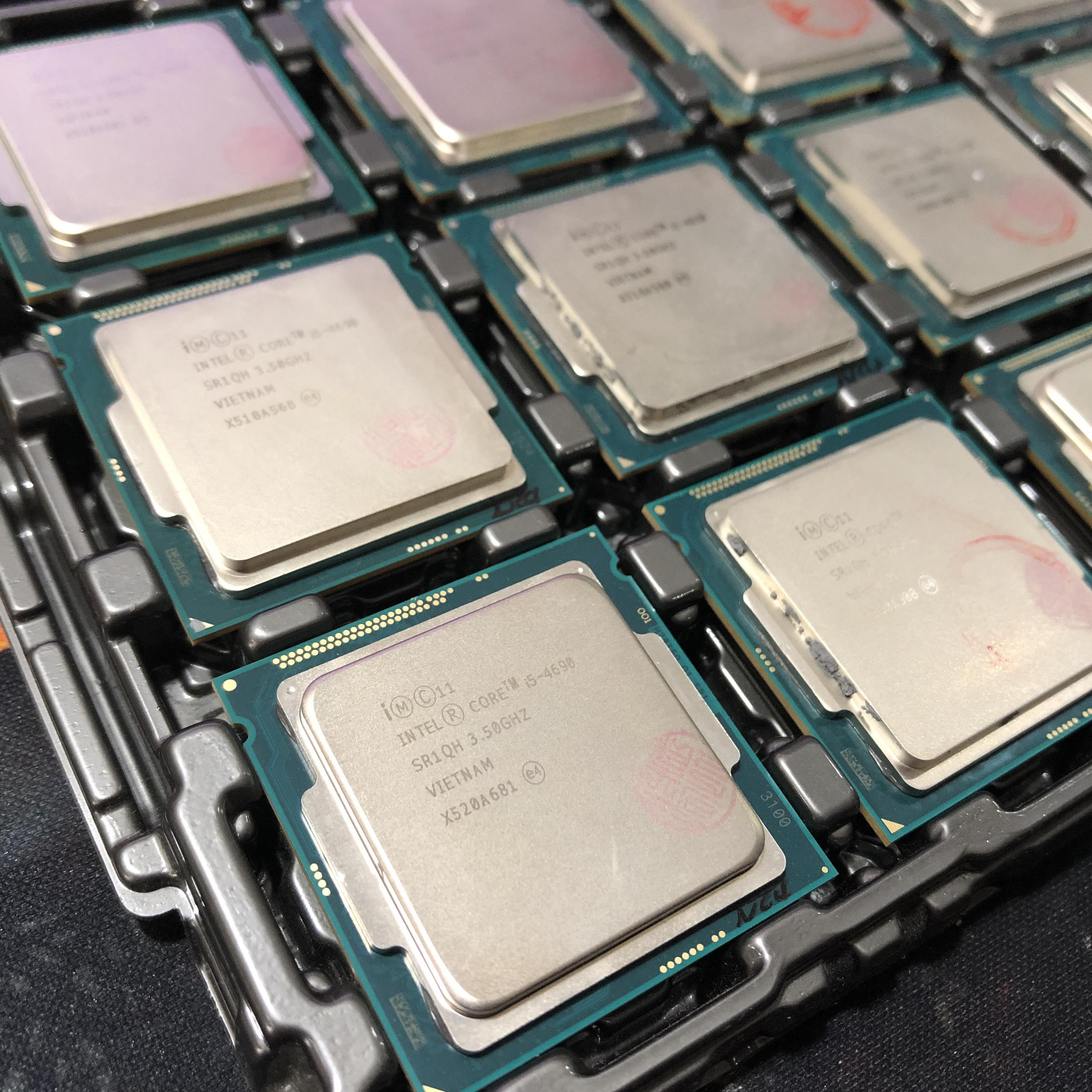 Cpu máy tính, cpu core i5 4690, bộ xử lý intel® core™ i5-4690 6m bộ nhớ đệm, tối đa 3,90 ghz