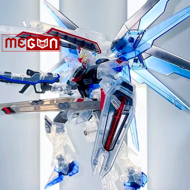 Mô hình lắp ráp Megun Gun dam HG Freedom Clear Color Base Limited Fighter Revive 192C