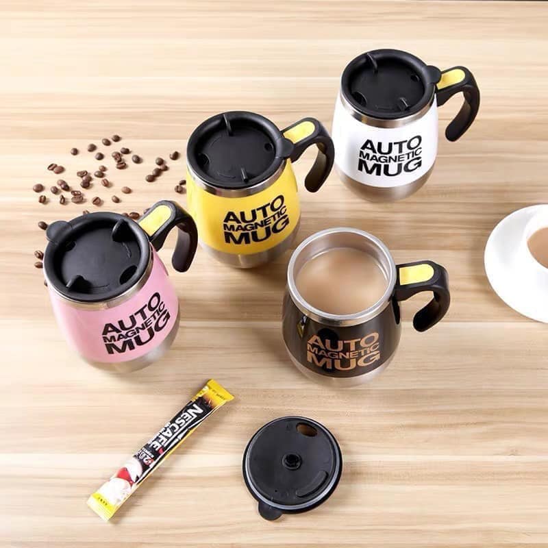 Cốc Tự Khuấy Tự Động - Ly Tự Động Khuấy pha sữa, ngũ cốc, cà phê tự động Self Stirring Mug - tâm đức