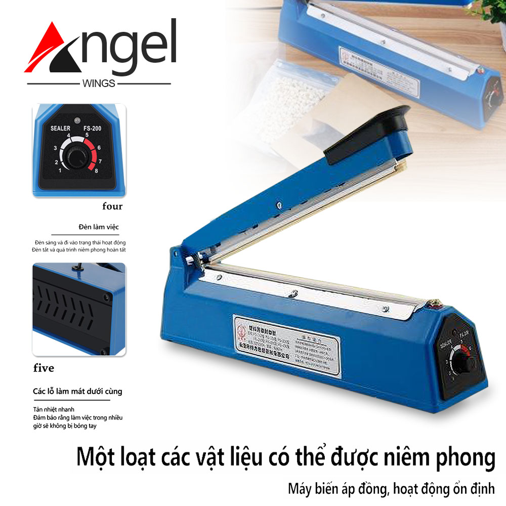 Máy ép miệng túi gia dụng máy dập đóng miệng túi thực phẩm bằng tay di động