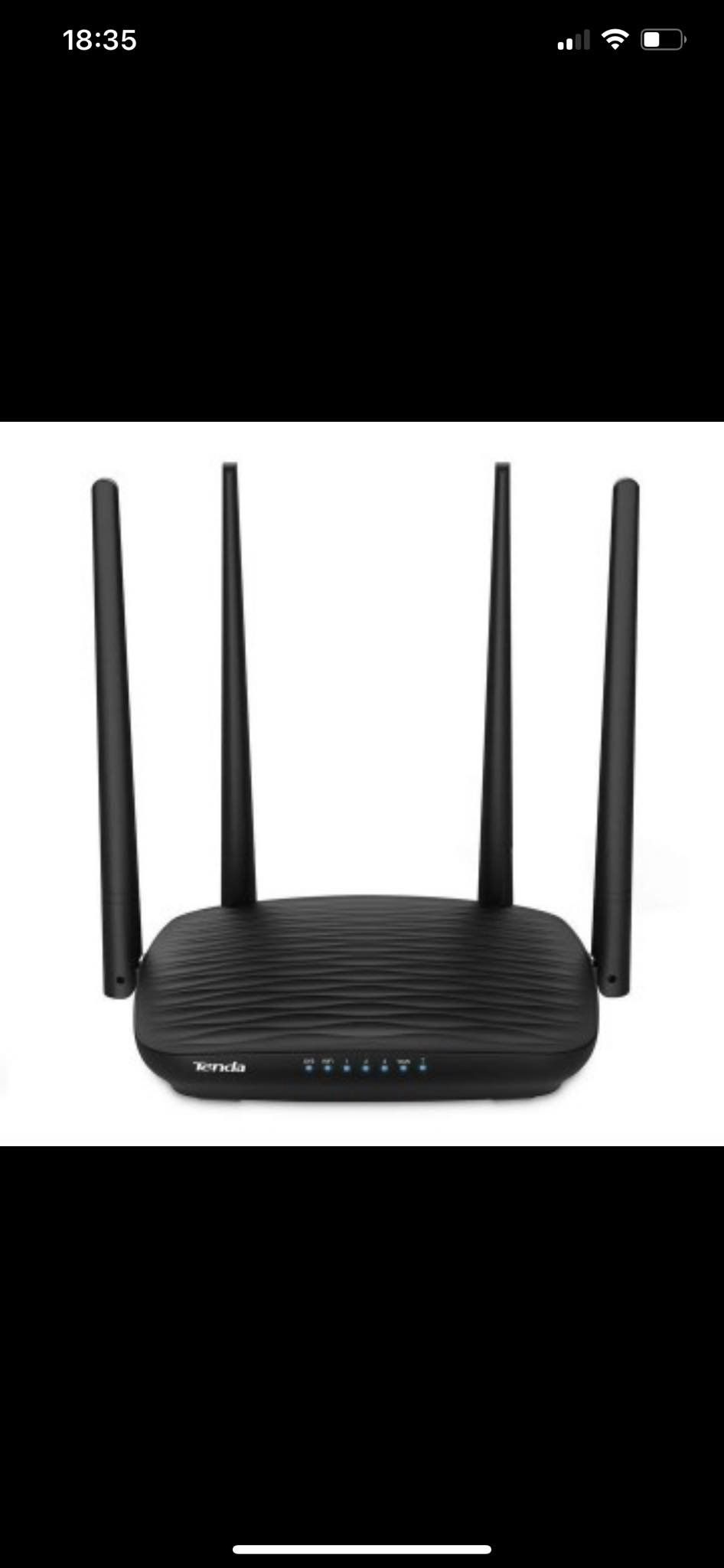 Router wifi 2 băng tần ac1200 tenda ac5