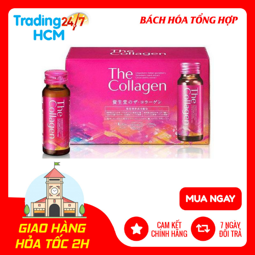 Nước Uống The Collagen Beauty Drink 50ml x 10 Lọ nội địa Nhật Bản