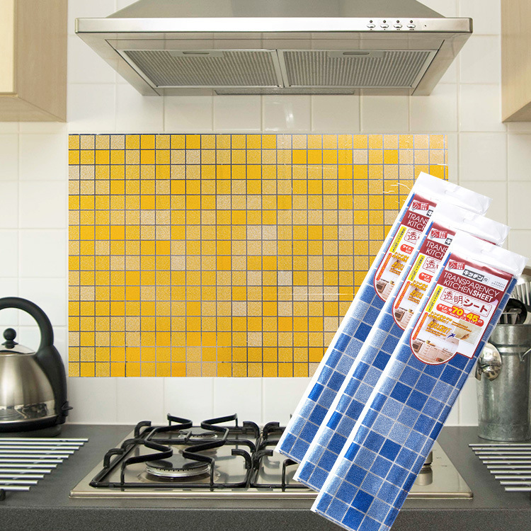 MIẾNG DÁN TƯỜNG NHÀ BẾP CHỐNG DẦU MỠ CHỊU NHIỆT TRANG TRÍ NHÀ BẾP 75x45 cm (Nhiều màu) - [ Tấm dán trang trí nhà bếp tủ lạnh chống văng dầu mỡ chịu nhiệt tốt bền đẹp ]