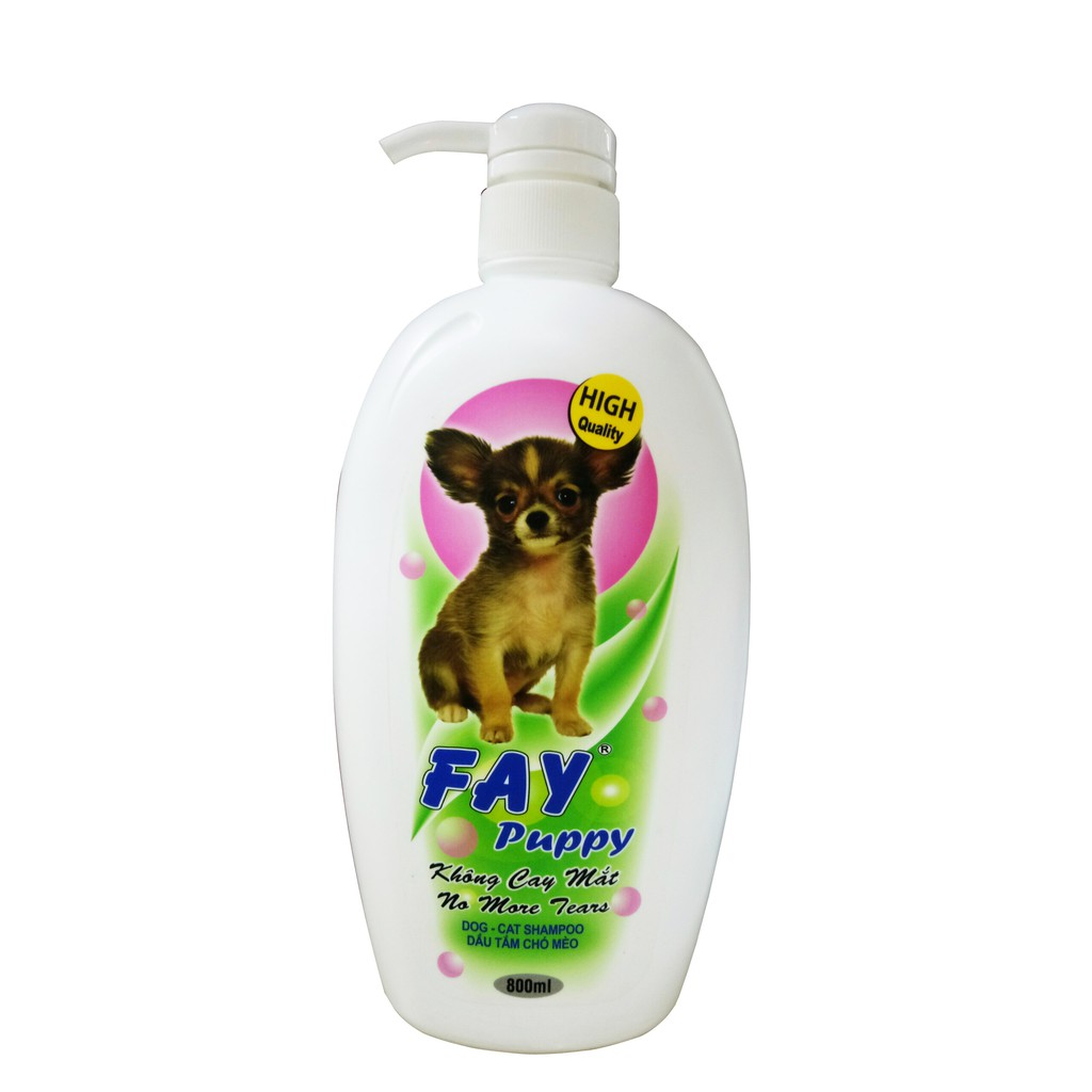 Dầu tắm cho chó mèo con Fay Puppy 800ml