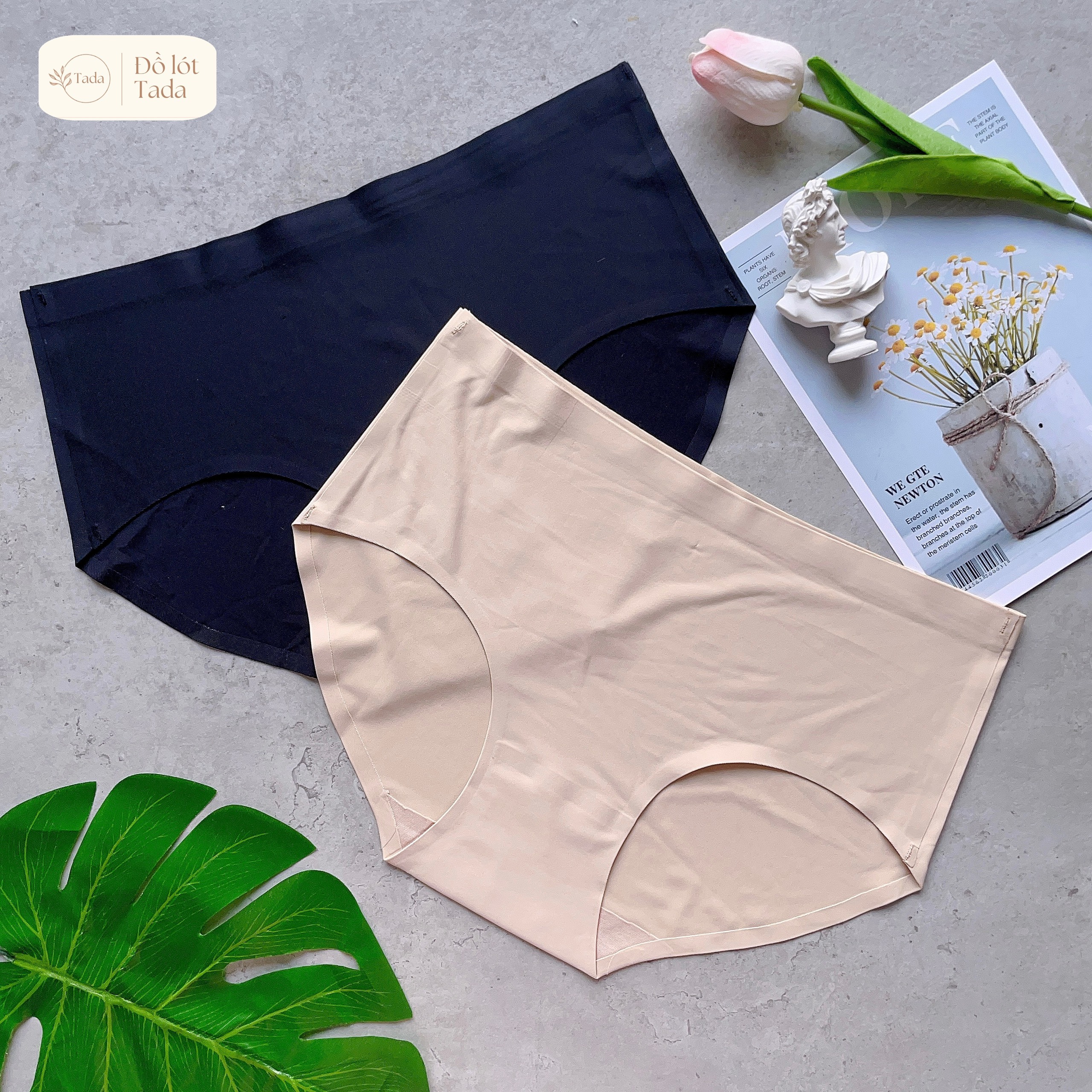 Combo 5 Quần lót su nữ không đường may không lộ viền mặc thoải mái