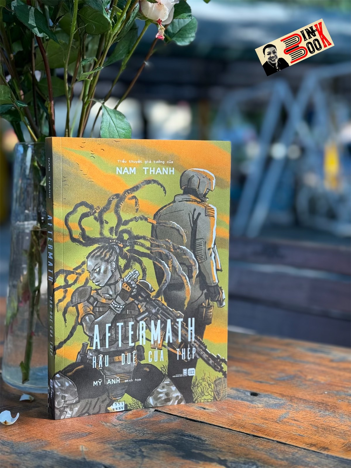 (minh họa màu) Tiểu thuyết giả tưởng AFTERMATH – Hậu Duệ Của Thép - tác giả Nam Thanh - họa sĩ Mỹ Anh - Comicola