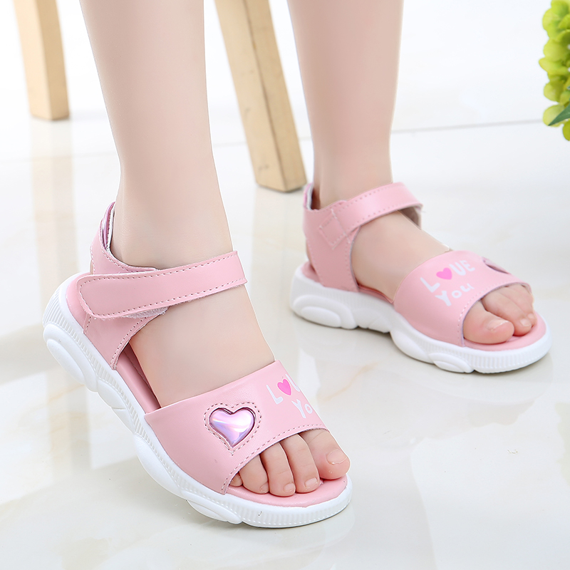 Giày sandal cho bé gái 2 màu dễ thương ES006