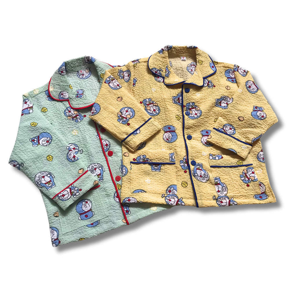 Pijama dài Đồ bộ ngủ cho bé trai bé gái vải Đũi Xốp thoáng mát bền đẹp không nhăn nhàu size cho bé 1-9 tuổi 10-40kg nhiều mẫu hình thú đáng yêu