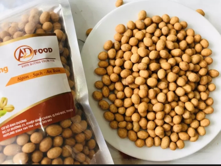 [SIÊU NGON] 500g đậu phộng da cá vị cốt dừa siêu ngon - Cô Năm Food