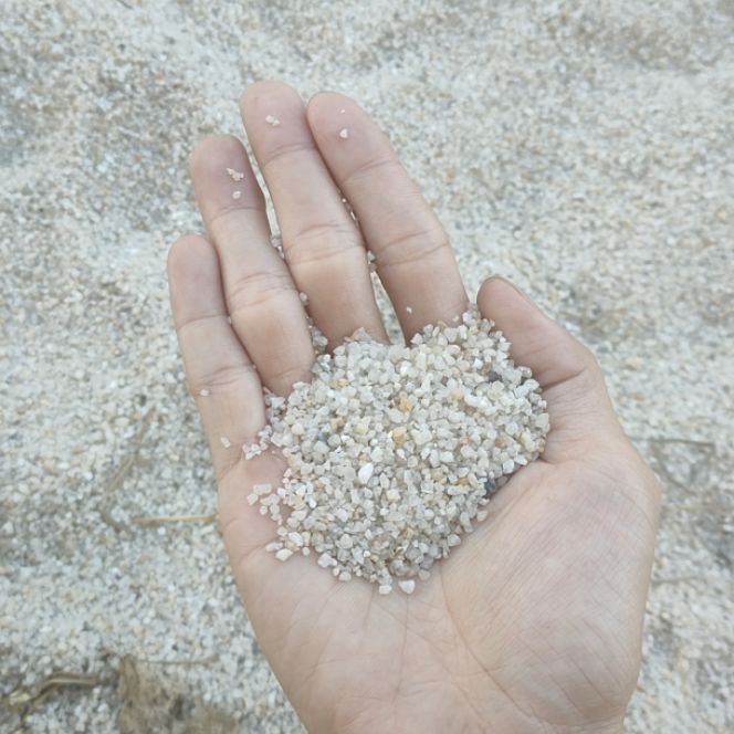 1 kg Cát Lọc Nước Giếng Khoan, Hồ Cá Cảnh , Kích thướt Hạt 1-4mm