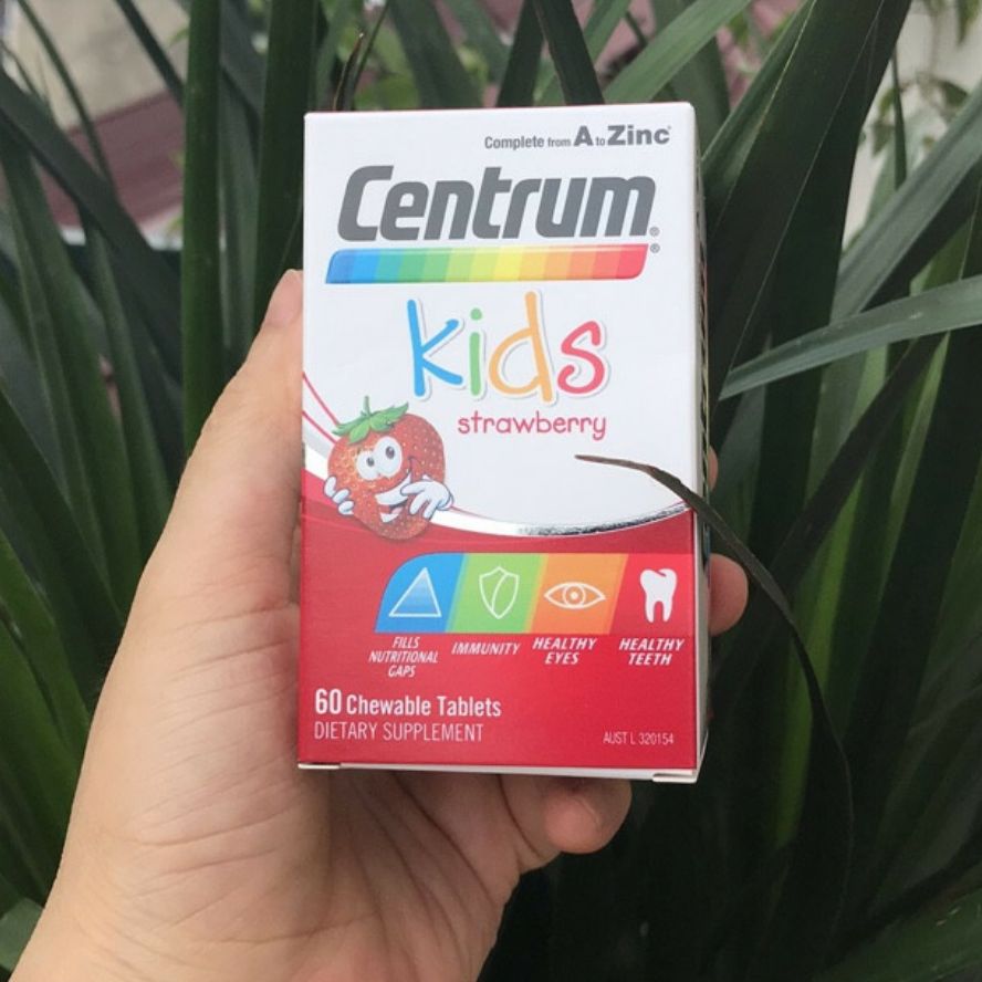 Vitamin tổng hợp cho trẻ em - Centrum kids Strawberry