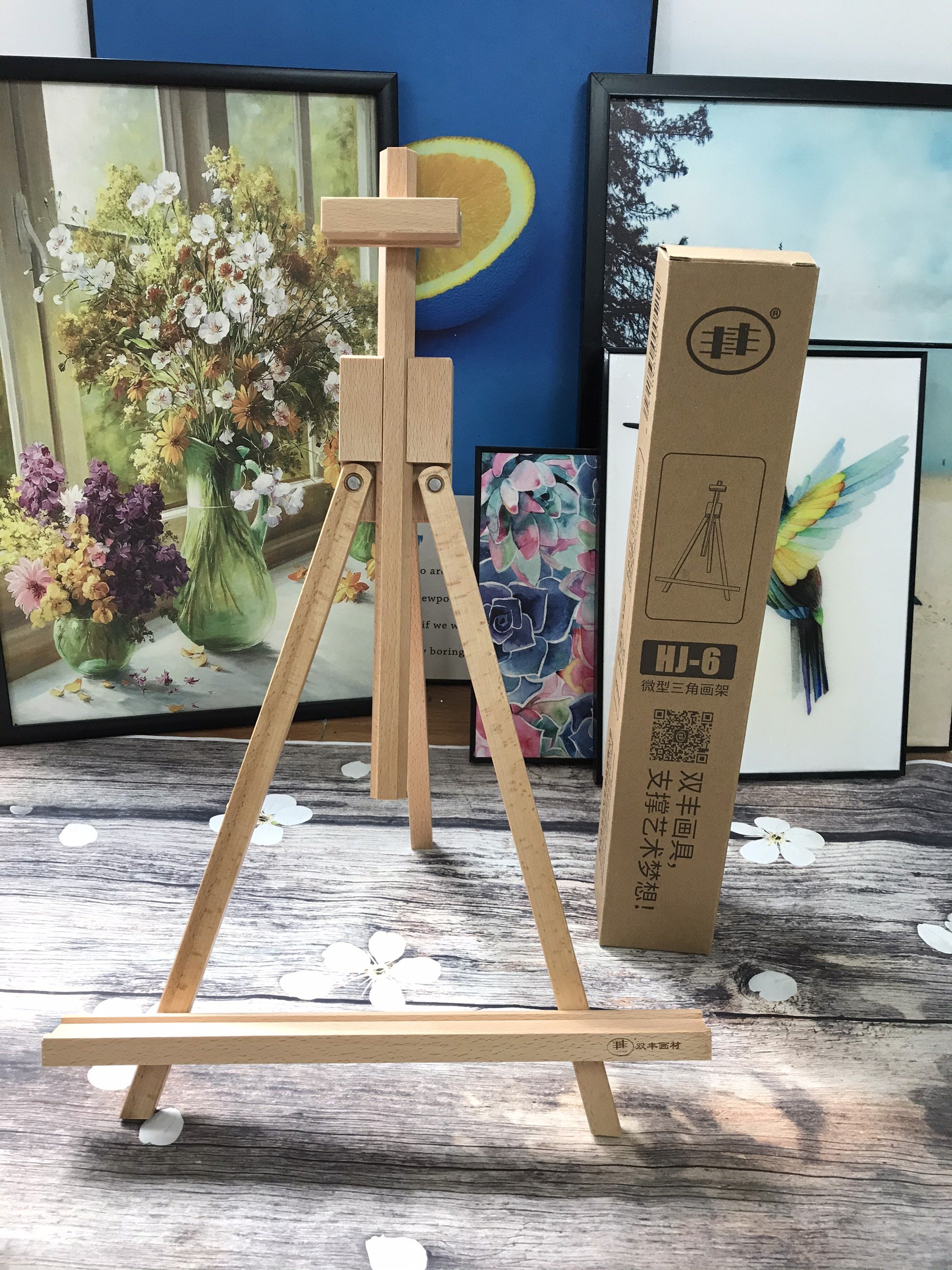 Giá vẽ mini để bàn, giã vẽ tranh, giá vẽ HJ-6