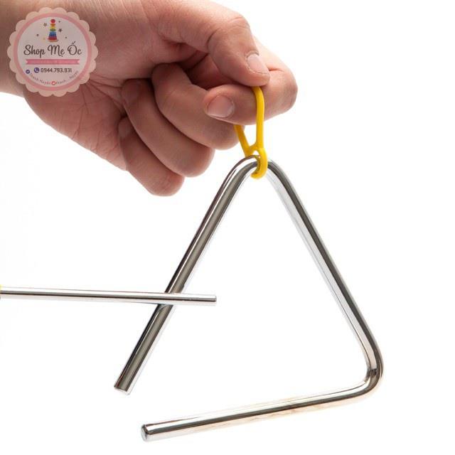 Kẻng tam giác, nhạc cụ gõ cho bé, nhạc cụ triangle