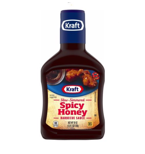 Sốt BBQ Mật ong Cay Kraft 510g
