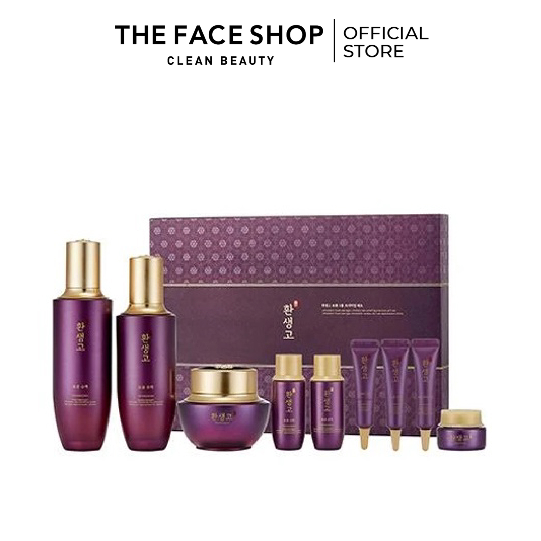 Bộ sản phẩm dưỡng da TheFaceShop Yehwadam Hwansaenggo Skincare Kit 5pcs