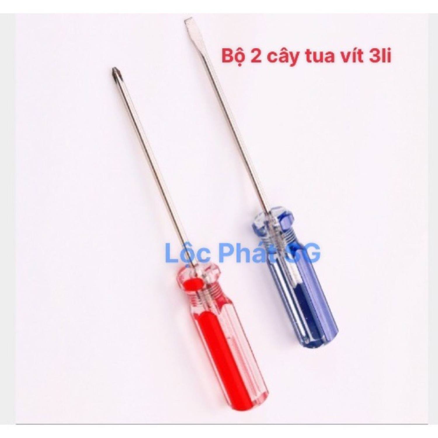 Tua Vít đầu dẹp và bake 3mm - mẫu đẹp