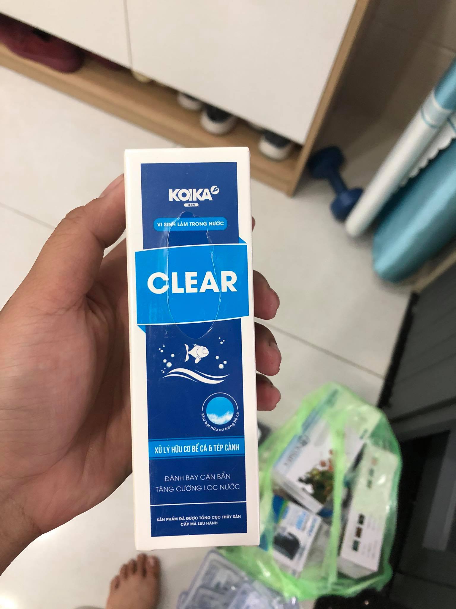 Vi sinh Clear KoiKa vi sinh đặc biệt cho cá cảnh