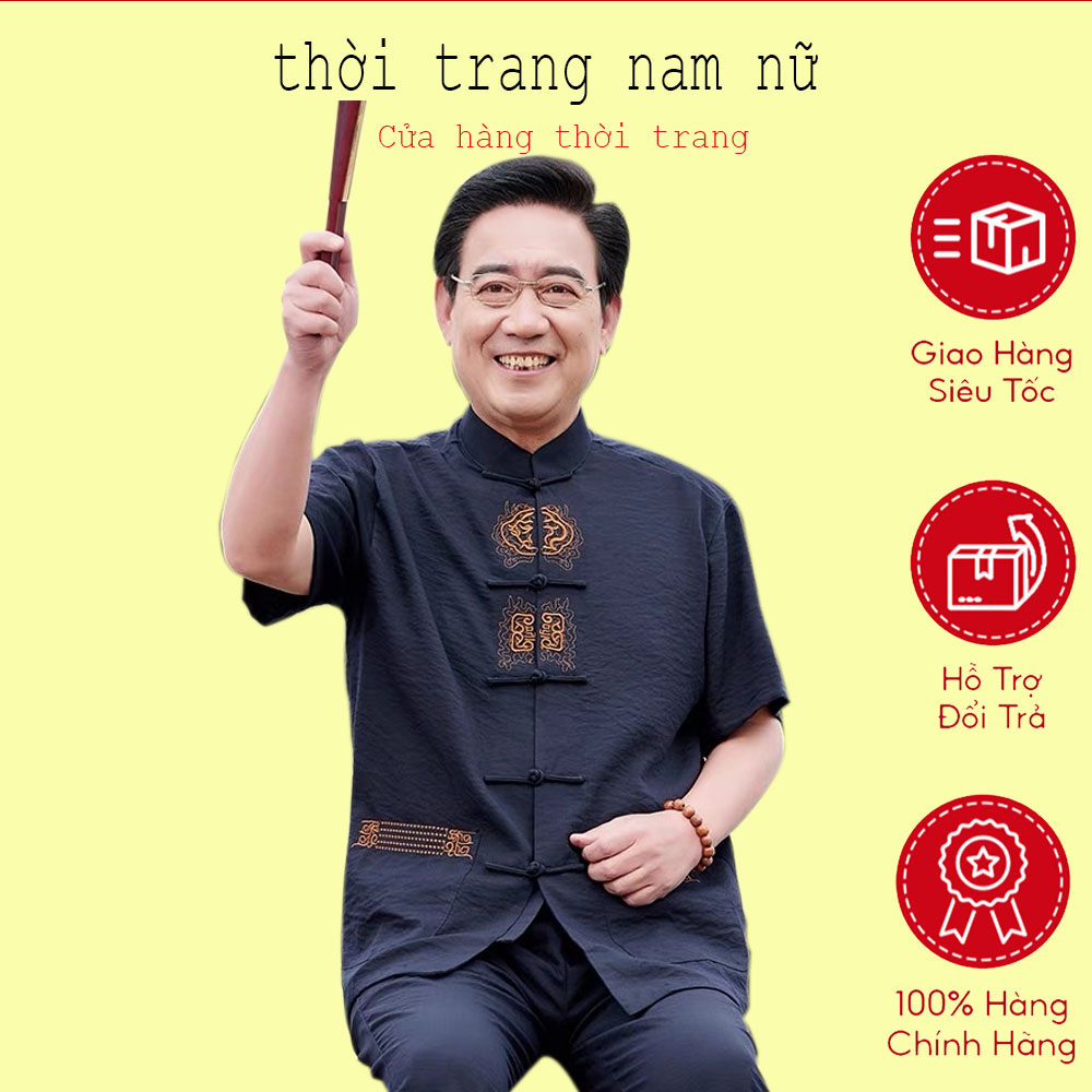 Bộ đũi nam cổ tàu - mã t4
