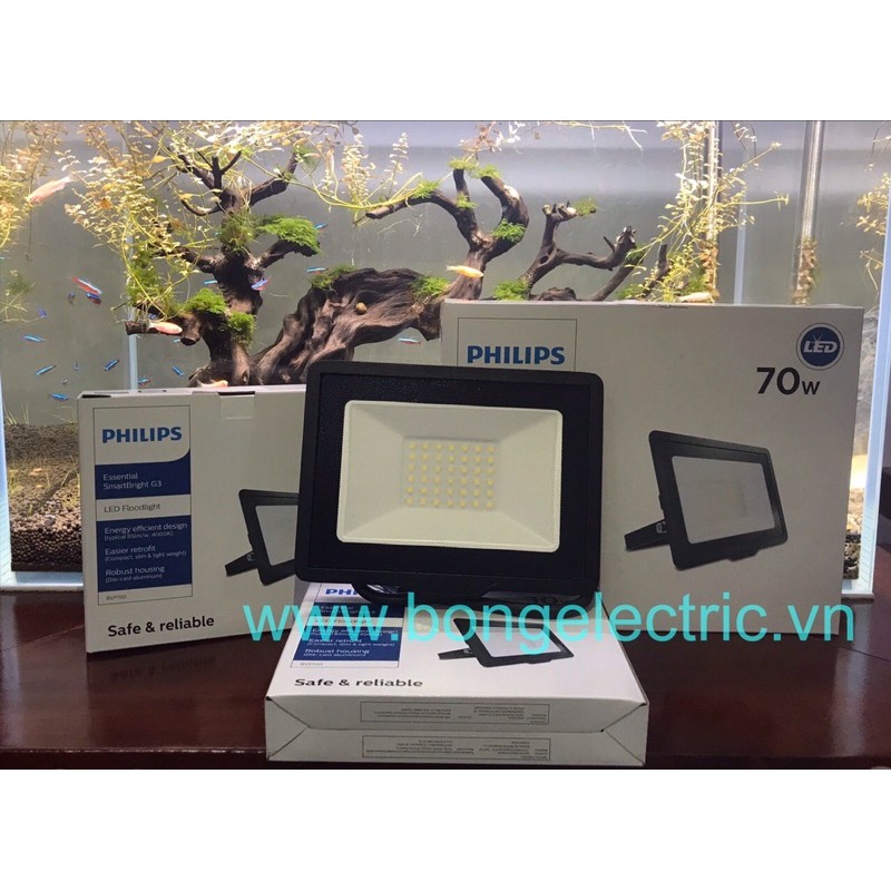 Đèn pha led philips bvp150 swb 10w 20w 30w 50w 70w - hàng chính hãng