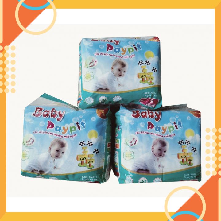 [HÚT GIỮ CỰC TỐT ] Bỉm Trẻ Em Baby Paypit Siêu Thấm Hút Rẻ Vô Địch Chống Tràn Hiệu Quả100%