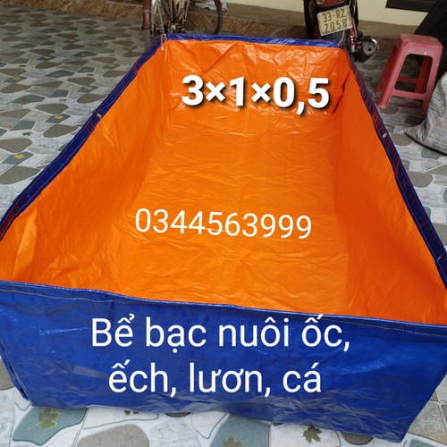 Bể bạt nuôi cá, ốc, ếch , lươn đủ kích thước - 30,5