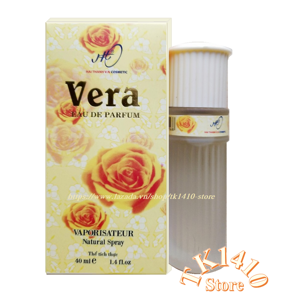[HCM]Nước hoa vera 40 ml ( Hoa hồng vàng - hương trầm ấm  lưu luyến  )