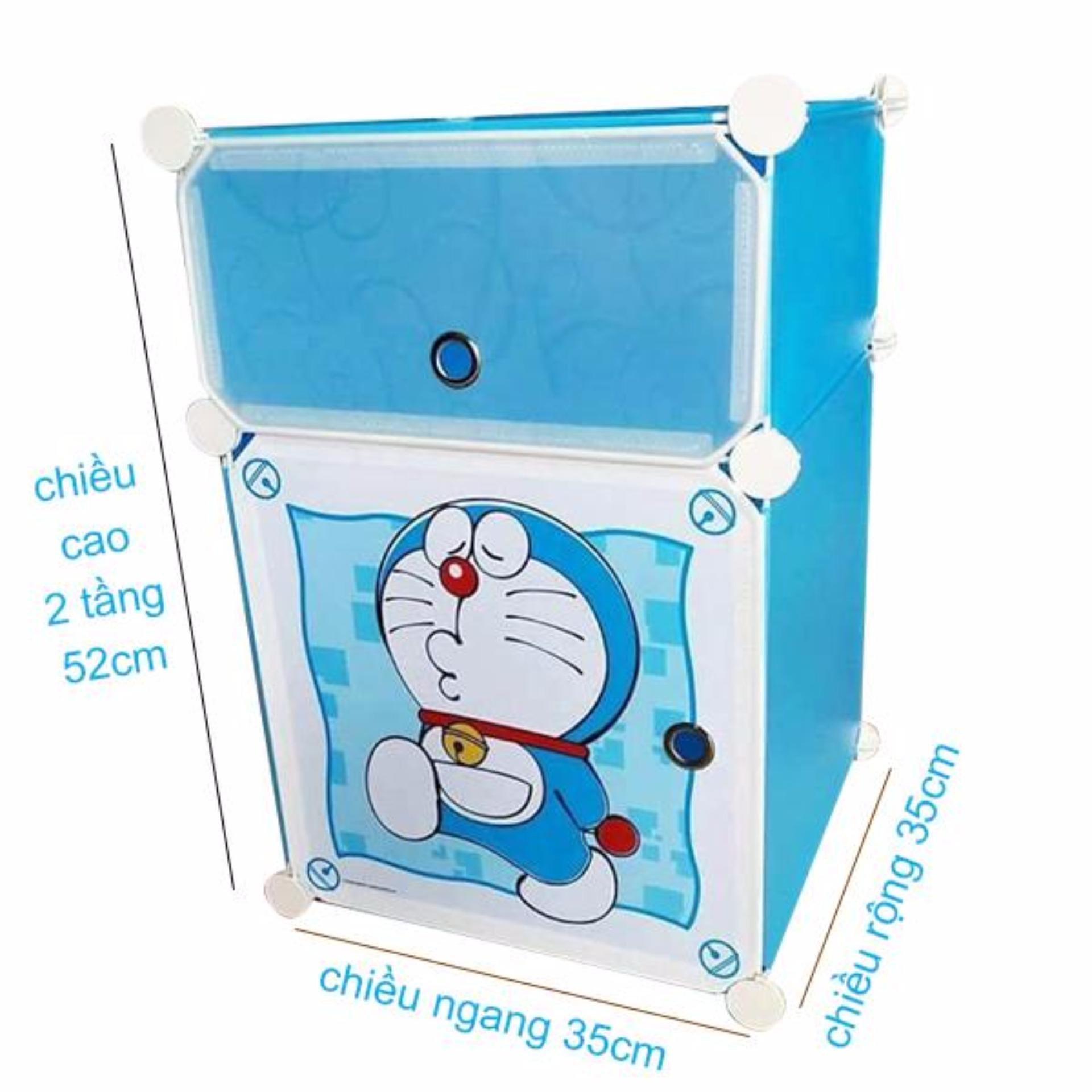 Tủ nhựa lắp ghép đầu giường đa năng thông minh nhiều mẫu mã