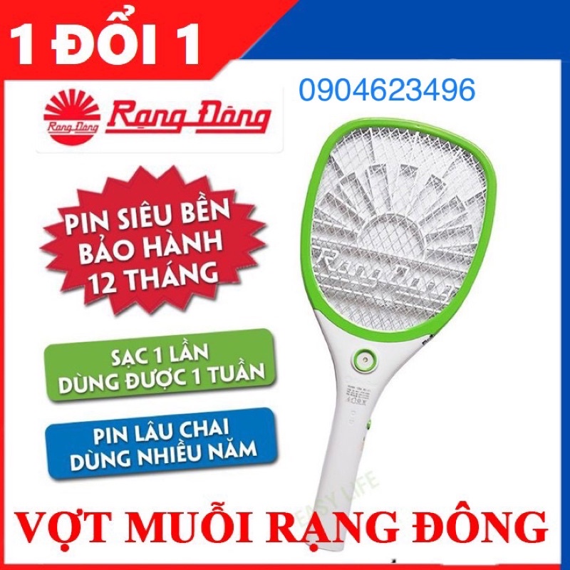 Vợt bắt muỗi điện tử Rạng Đông chính hãng