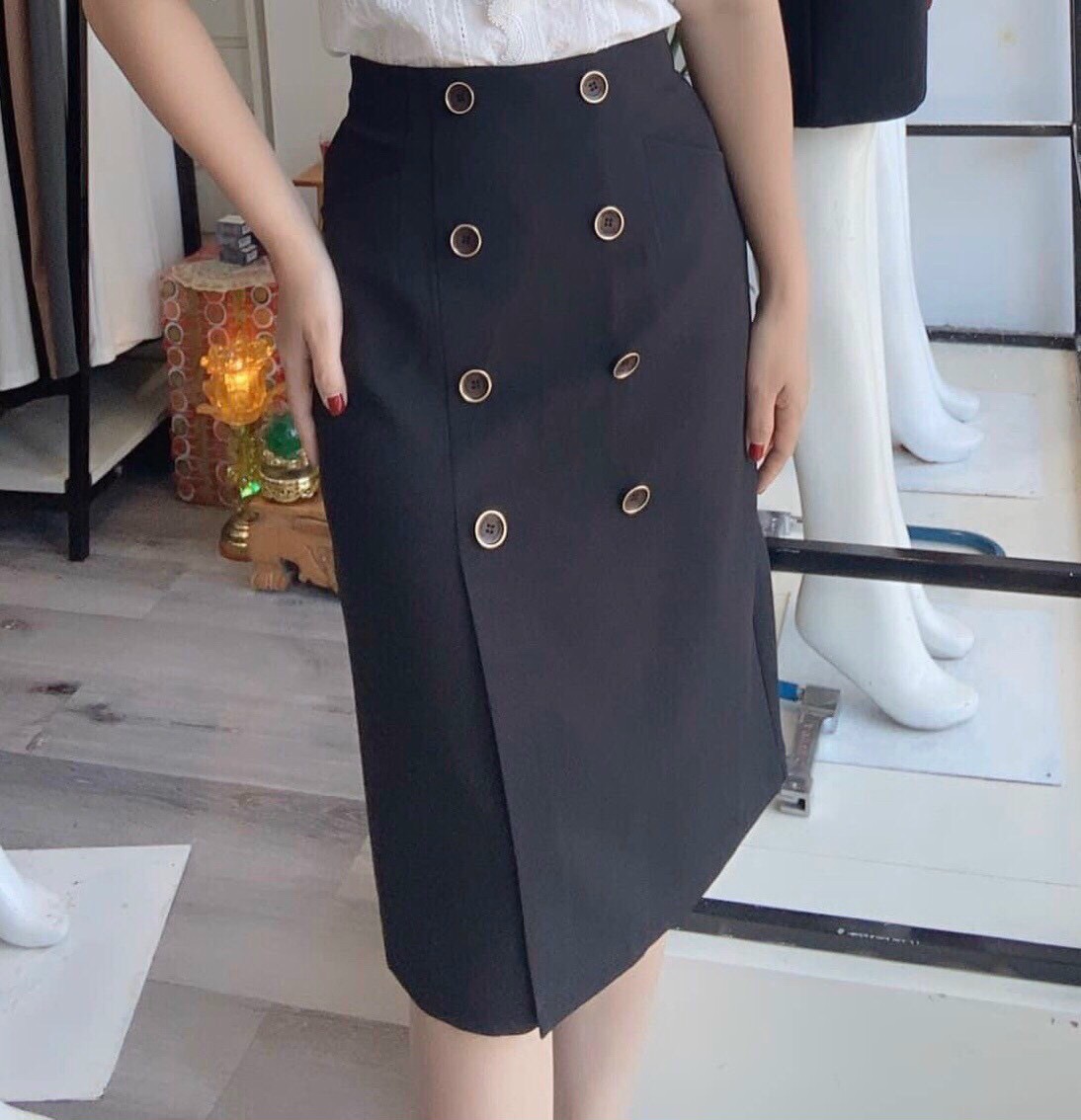 Chân váy ôm công sở