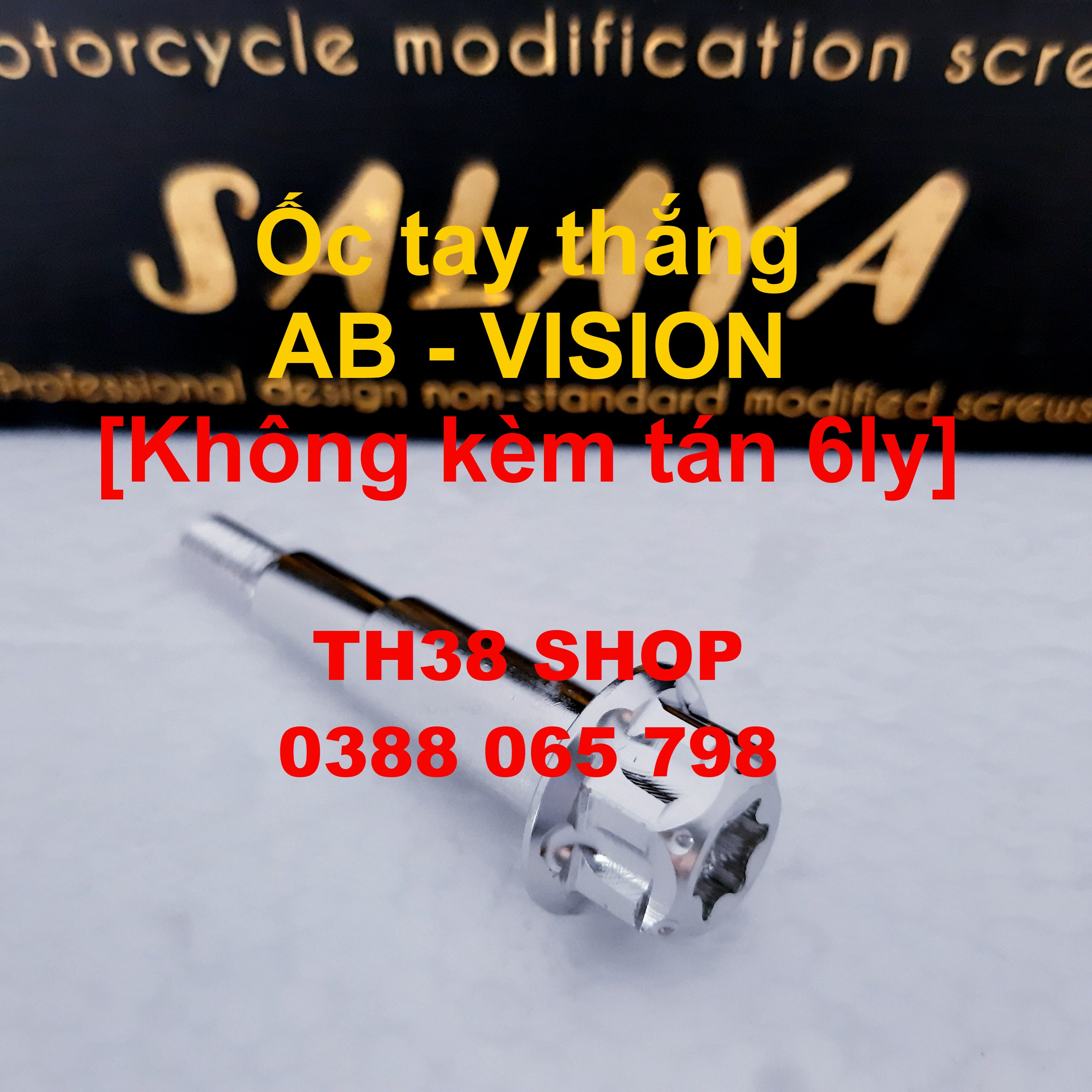 ốc tay thắng salaya ab, vision [kèm tán, không kèm tán 6ly- phân loại bên dưới]]