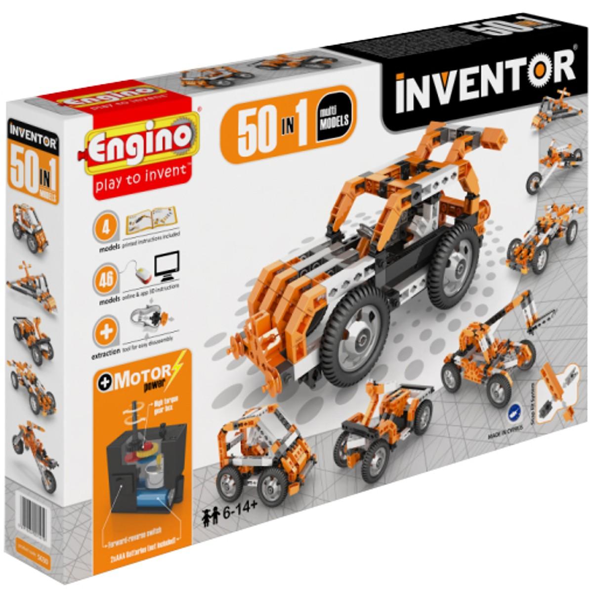 Mô hình engino inventor - đặc vụ m50 5030