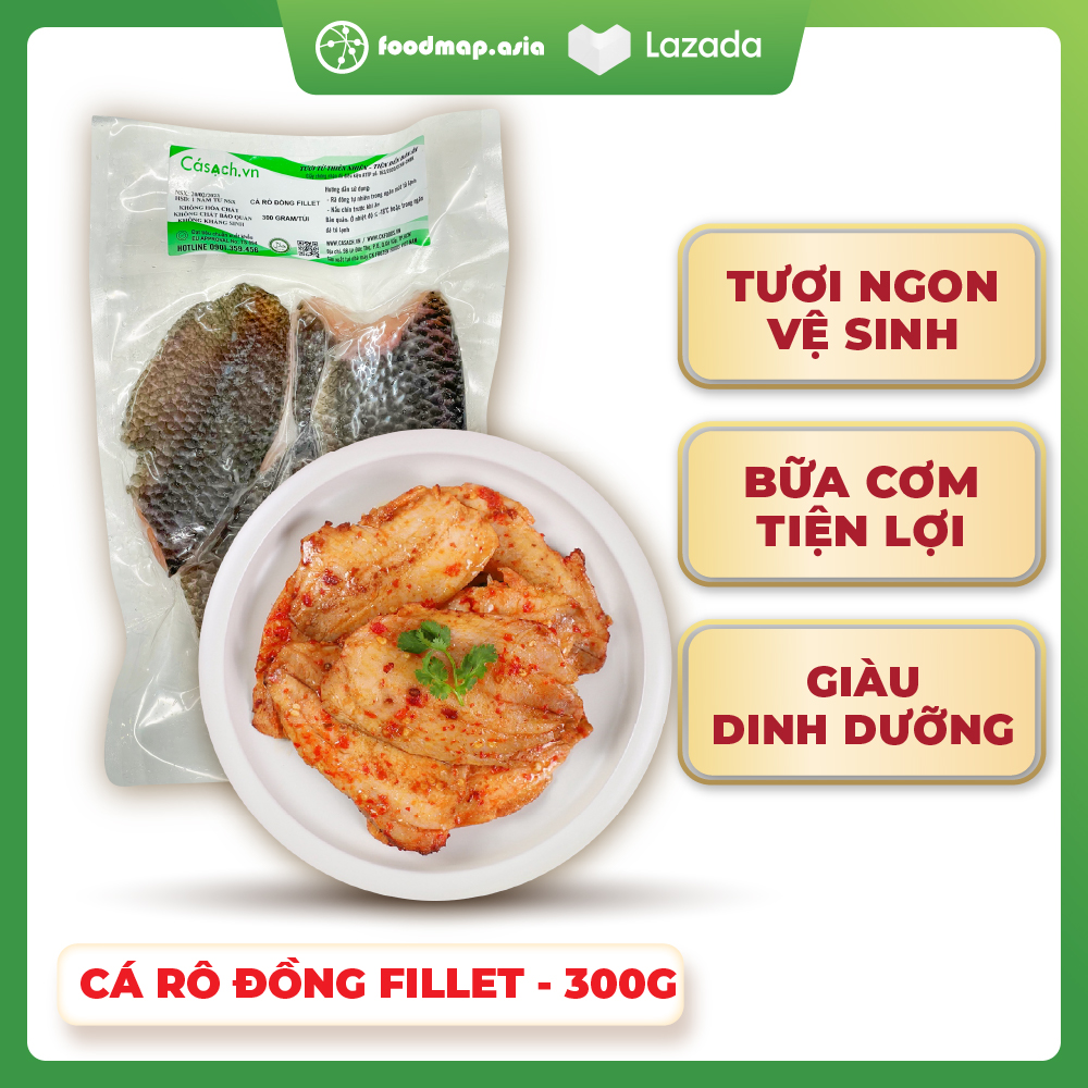 Cá Rô Đồng Fillet - CKFoods - Túi 300g