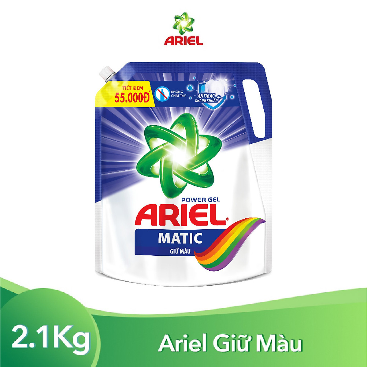 Túi giặt Ariel giữ màu 2.1kg