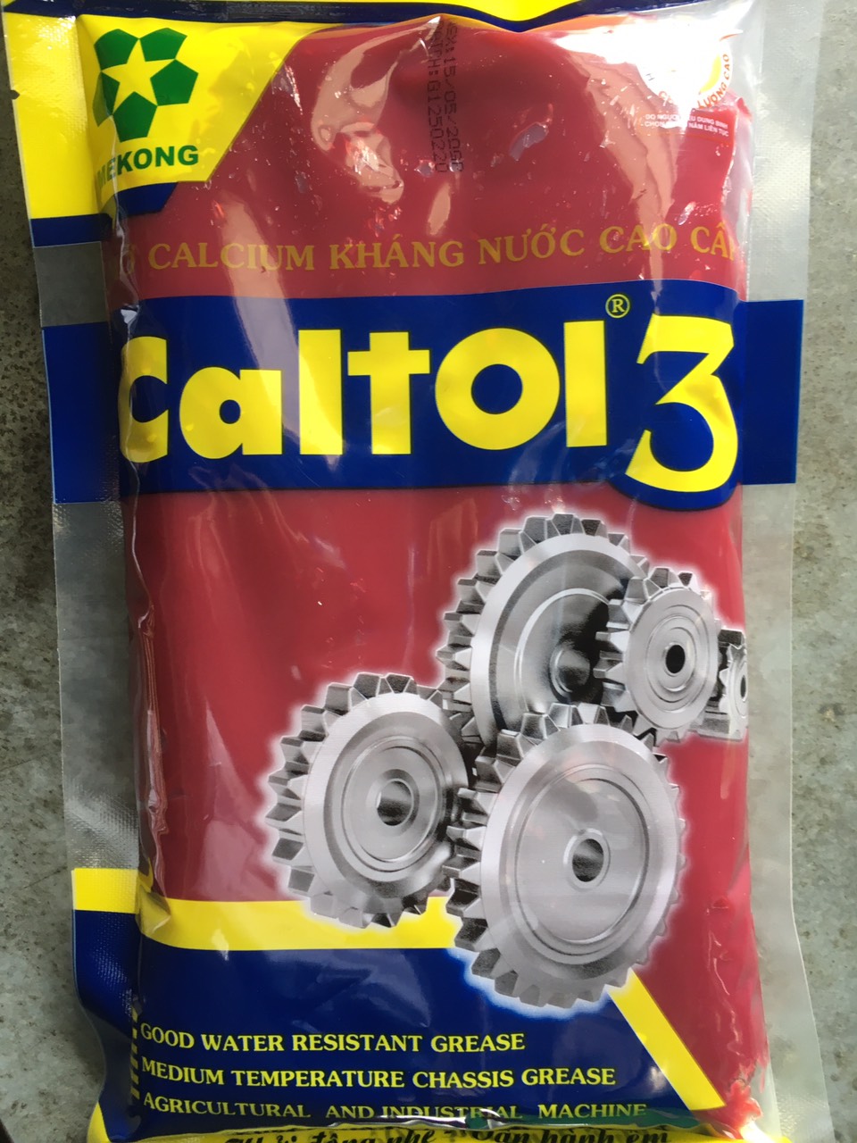 Mỡ calcium kháng nước cao cấp Caltol 3 800 gram