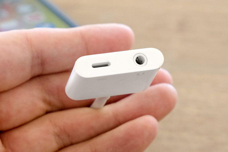 Zắc zin iphone 7 chuyển đổi tai nghe cáp sạc