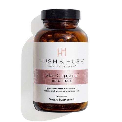 VIÊN UỐNG TRẮNG, MỜ NÁM HUSH & HUSH SKINCAPSULE BRIGHTEN+