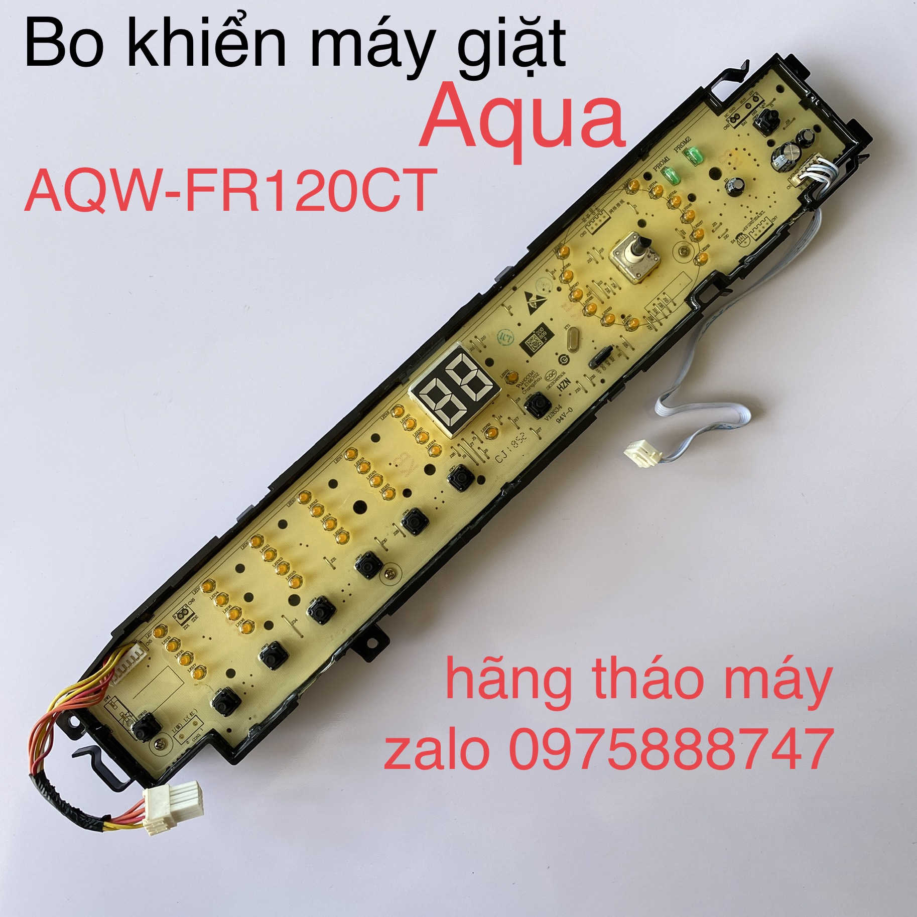 Bo khiển máy giặt aqua aqw-fr120ct
