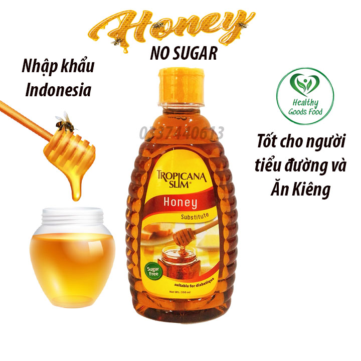 Mật Ong Ăn Kiêng Không Đường Tropicana Slim Dành Cho Người Tiểu Đường/ Ăn Kiêng Lành Mạnh