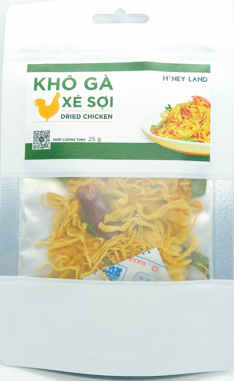 Khô gà lá chanh gói 25g