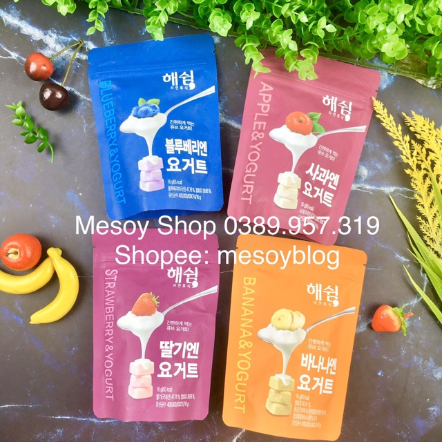 Sữa chua sấy lạnh Haeswim Hàn Quốc 16gr