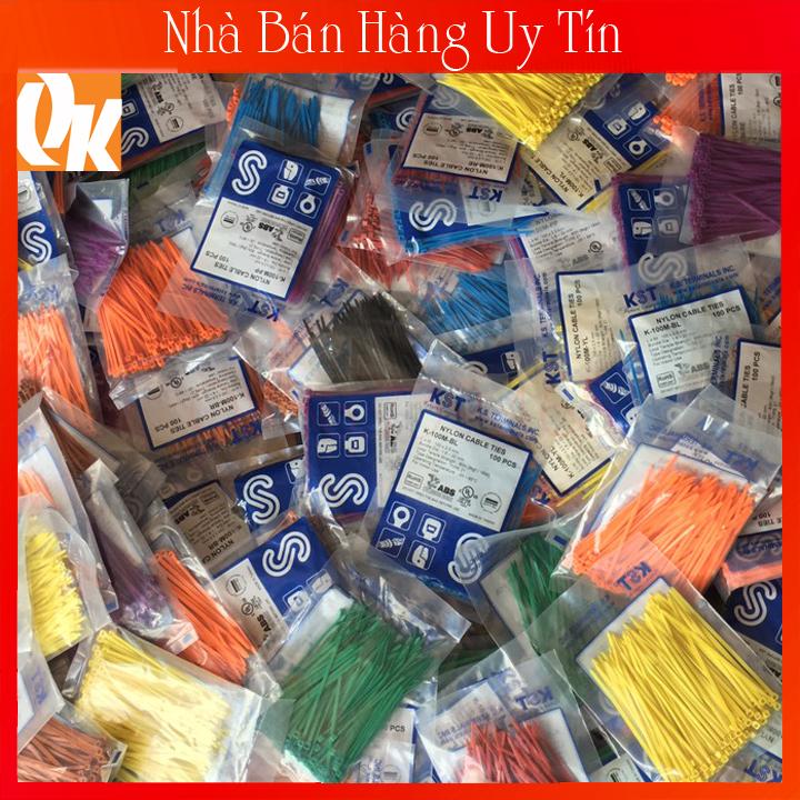 Combo 5 bịt Dây Rút Chân Gà 5 Màu {Bịt 100 Sợi}-Đánh Dấu Dòng Gà