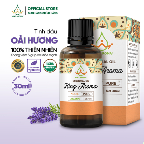 Tinh dầu thiên nhiên Oải Hương - Lavender Ấn mẫu thử 30ml/100ml